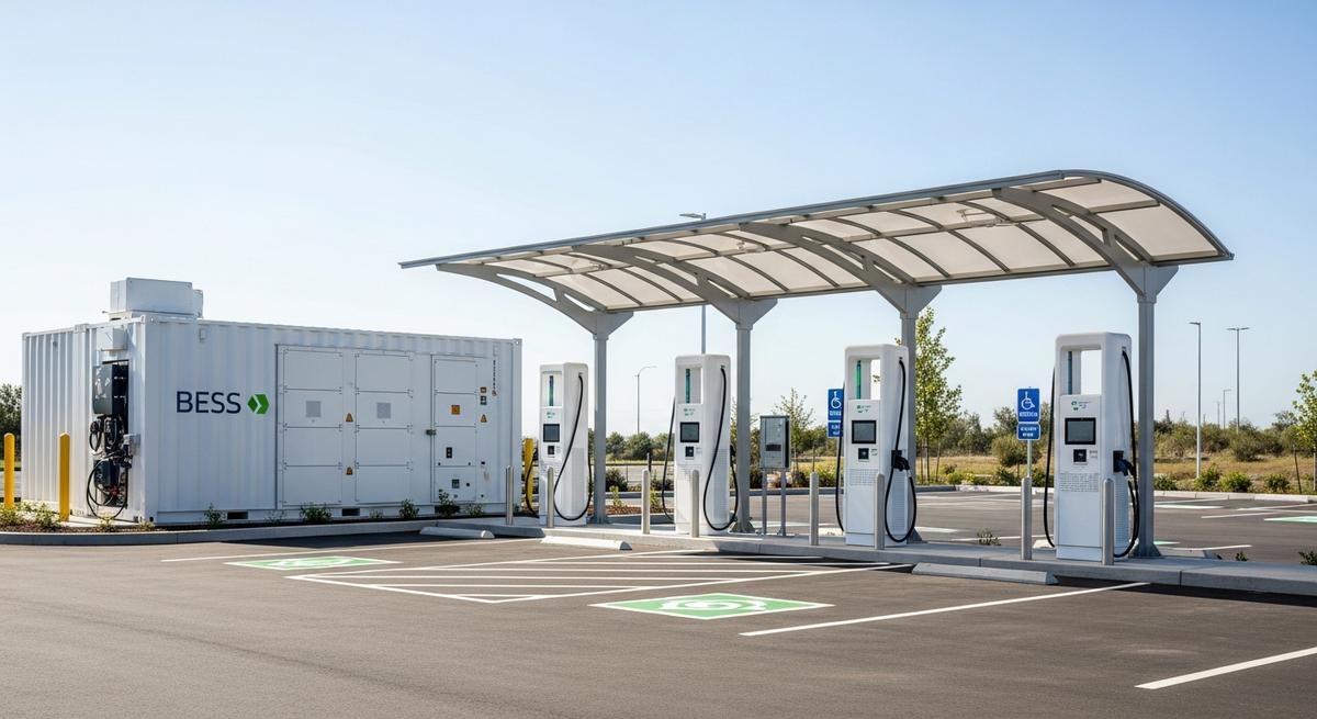 Second-life electric vehicle batteries repurposed into a stationary storage system