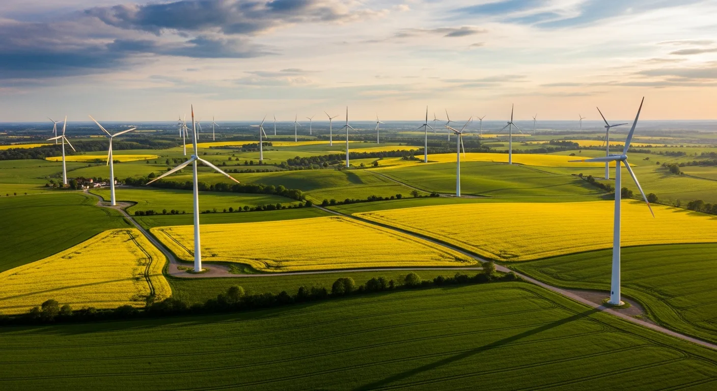 Central Eastern Europe renewable energy wind farm