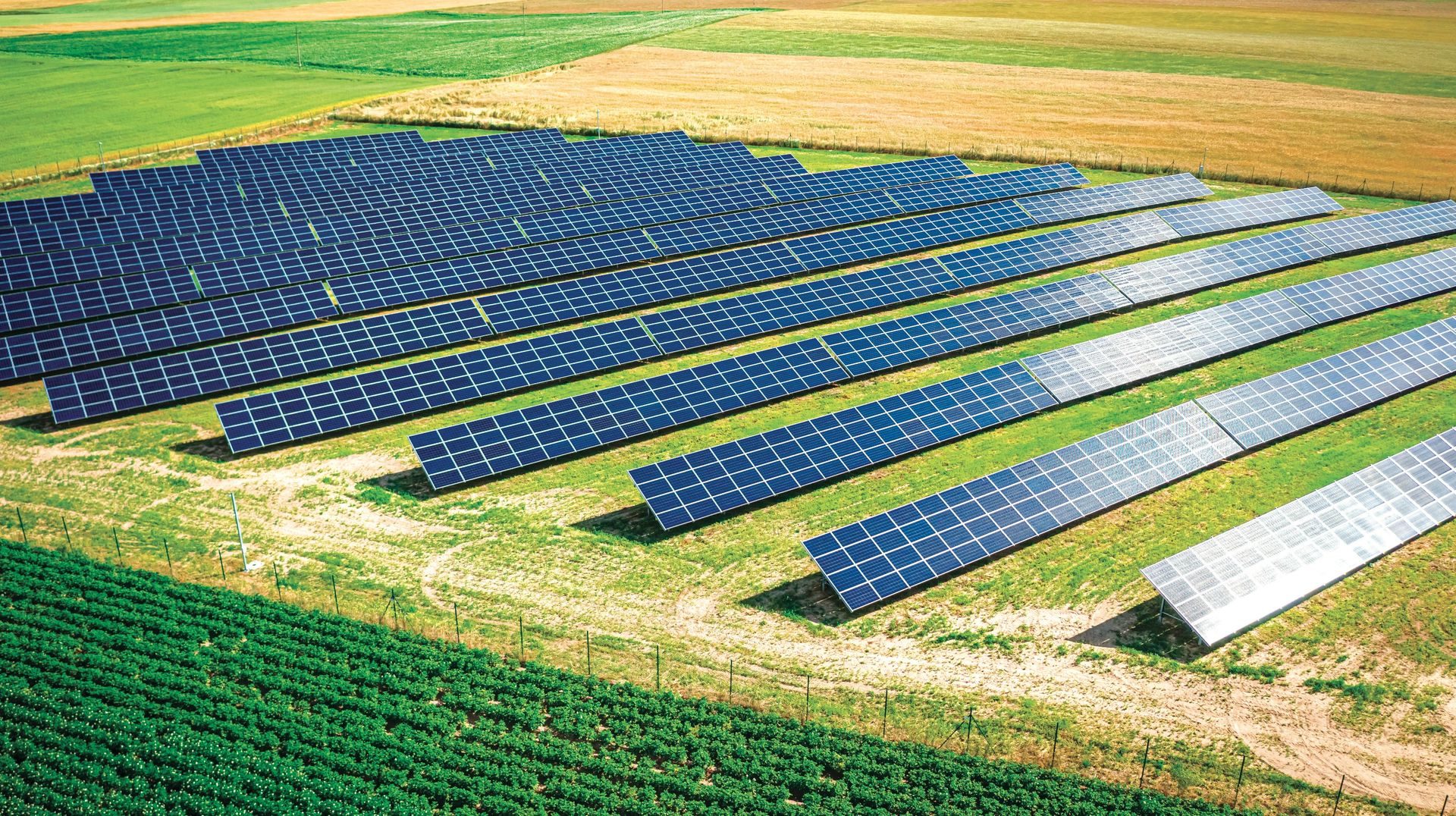 15 MW solar installation in Southern France