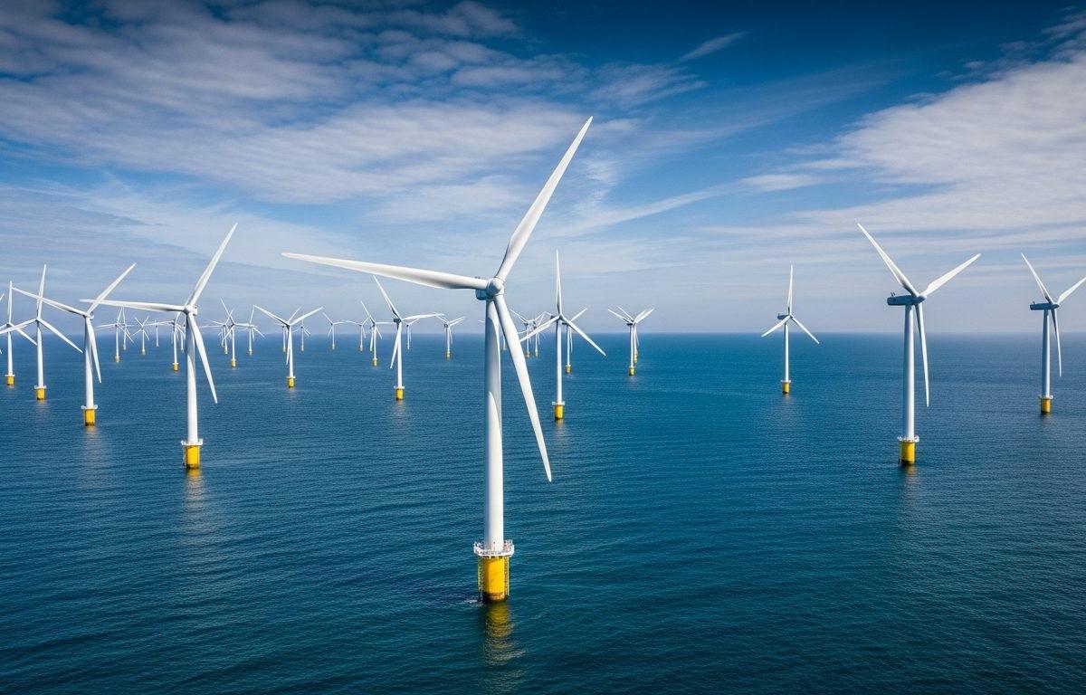 25 MW wind installation in Northern Germany
